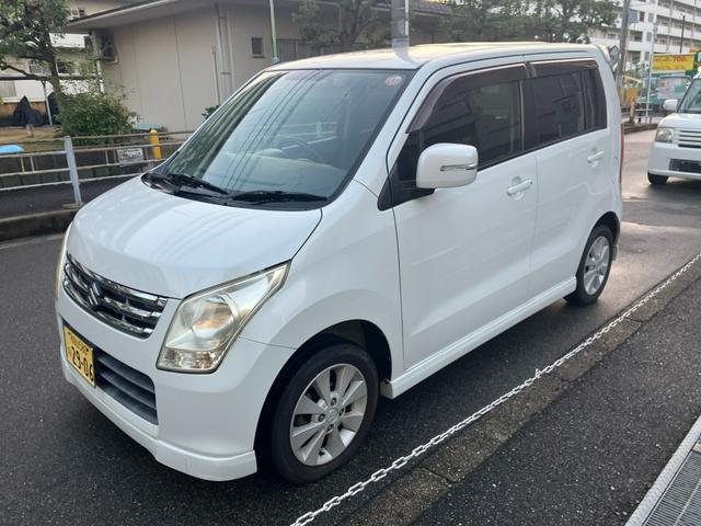 ワゴンＲ ＦＸリミテッドＩＩ　タイミングチェーン　車検Ｒ９年１月２８日まで　スマートキー２個　プッシュスタート　純正１４インチアルミ　ウインカー付電動格納ミラー　オートエアコン（4枚目）