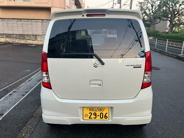 ワゴンＲ ＦＸリミテッドＩＩ　タイミングチェーン　車検Ｒ９年１月２８日まで　スマートキー２個　プッシュスタート　純正１４インチアルミ　ウインカー付電動格納ミラー　オートエアコン（7枚目）