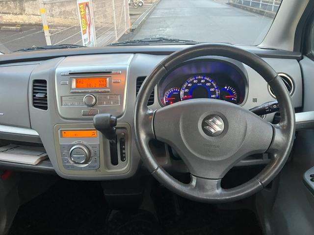 ワゴンＲ ＦＸリミテッドＩＩ　タイミングチェーン　車検Ｒ９年１月２８日まで　スマートキー２個　プッシュスタート　純正１４インチアルミ　ウインカー付電動格納ミラー　オートエアコン（10枚目）