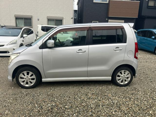 ワゴンＲ ＦＸリミテッドＩＩ　タイミングチェーン　車検Ｒ８年１０月２９日まで　走行７９４８０ｋｍ　プッシュスタート　スマートキー　純正１４インチアルミ　ウインカー付電動格納ミラー　オートエアコン（5枚目）