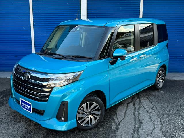 ルーミー カスタムＧ　純正９インチＤＡ　フルセグＴＶ　パノラミックビューモニター　ＥＴＣ　ＬＥＤヘッドライト　両側パワースライドドア　クルーズコントロール　スマートアシスト　前後ドラレコ　プレミアブロンズ１年保証（5枚目）