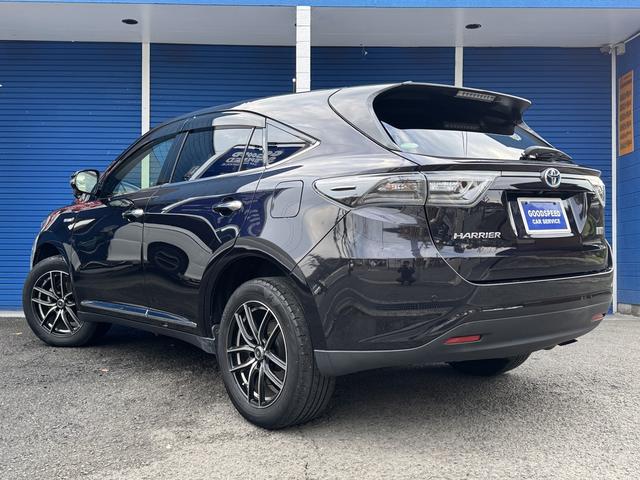 ハリアーハイブリッド エレガンス　アルパイン９インチナビ　フルセグＴＶ　バックモニター　前後ドライブレコーダー　ＬＥＤヘッドライト　ＥＴＣ　コーナーセンサー　スマートキー　新品タイヤ交換（5枚目）