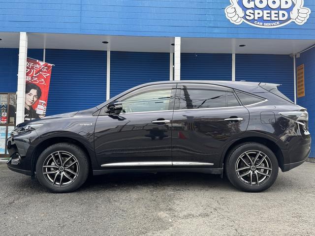 ハリアーハイブリッド エレガンス　アルパイン９インチナビ　フルセグＴＶ　バックモニター　前後ドライブレコーダー　ＬＥＤヘッドライト　ＥＴＣ　コーナーセンサー　スマートキー　新品タイヤ交換（29枚目）