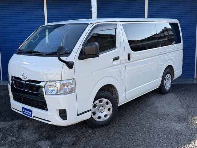 ハイエースバン ロングＤＸ　ＧＬパッケージ　ケンウッドナビ　ワンセグＴＶ　バックモニター　Ｂｌｕｅｔｏｏｔｈ　セーフティセンス　ＥＴＣ　ＰＫＳＢ　クリアランスソナー　６人乗り　積載量１１５０ｋｇ　プレミアブロンズ１年保証（4枚目）
