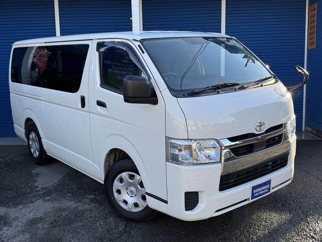 ハイエースバン ロングＤＸ　ＧＬパッケージ　ケンウッドナビ　ワンセグＴＶ　バックモニター　Ｂｌｕｅｔｏｏｔｈ　セーフティセンス　ＥＴＣ　ＰＫＳＢ　クリアランスソナー　６人乗り　積載量１１５０ｋｇ　プレミアブロンズ１年保証（8枚目）