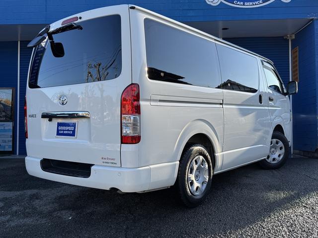 ハイエースバン ロングＤＸ　ＧＬパッケージ　ケンウッドナビ　ワンセグＴＶ　バックモニター　Ｂｌｕｅｔｏｏｔｈ　セーフティセンス　ＥＴＣ　ＰＫＳＢ　クリアランスソナー　６人乗り　積載量１１５０ｋｇ　プレミアブロンズ１年保証（9枚目）