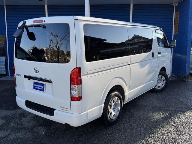 ハイエースバン ロングＤＸ　ＧＬパッケージ　ケンウッドナビ　ワンセグＴＶ　バックモニター　Ｂｌｕｅｔｏｏｔｈ　セーフティセンス　ＥＴＣ　ＰＫＳＢ　クリアランスソナー　６人乗り　積載量１１５０ｋｇ　プレミアブロンズ１年保証（10枚目）