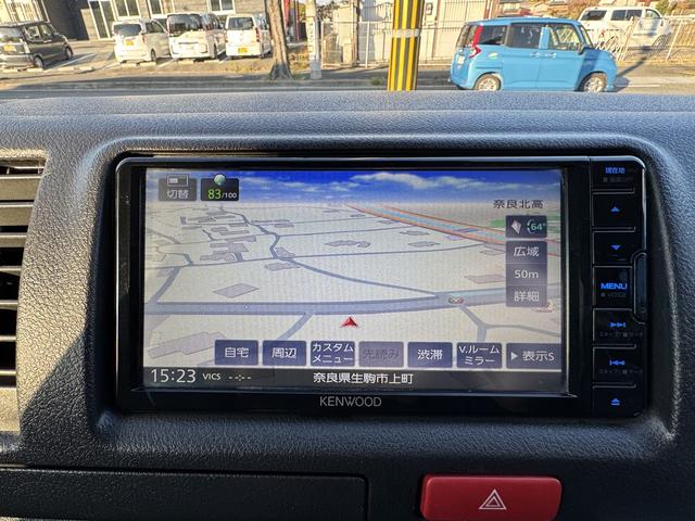 ハイエースバン ロングＤＸ　ＧＬパッケージ　ケンウッドナビ　ワンセグＴＶ　バックモニター　Ｂｌｕｅｔｏｏｔｈ　セーフティセンス　ＥＴＣ　ＰＫＳＢ　クリアランスソナー　６人乗り　積載量１１５０ｋｇ　プレミアブロンズ１年保証（18枚目）