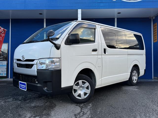 ハイエースバン ロングジャストローＤＸ　３人乗り　荷室床板張り　セーフティセンス　ＬＤＡ　ＰＫＳＢ　ＥＴＣ　キーレス　積載量１０００ｋｇ　プレミアブロンズ１年保証（4枚目）