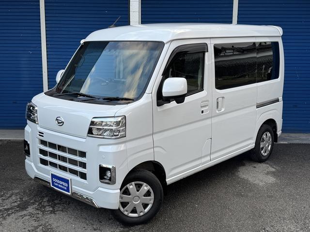 ハイゼットカーゴ クルーズ　アルパイン９インチディスプレイオーディオ　バックカメラ　スマートアシスト　デジタルミラー型ドライブレコーダー　スマートキー　ＬＥＤヘッドライト　フロントパワーウィンドウ　プレミアブロンズ１年保証（4枚目）