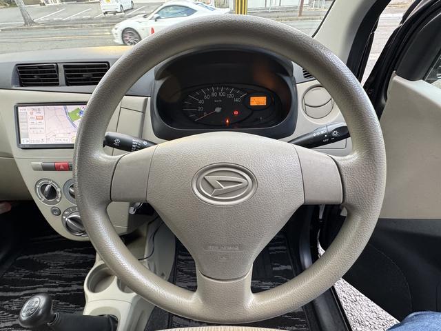 ミラ Ｘスペシャル　５速マニュアル　ナビ　ワンセグＴＶ　ＥＴＣ　キーレス（12枚目）