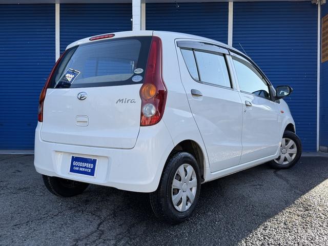 ミラ Xスペシャル 5速マニュアル ポータブルナビ ETC キーレス(9枚目)