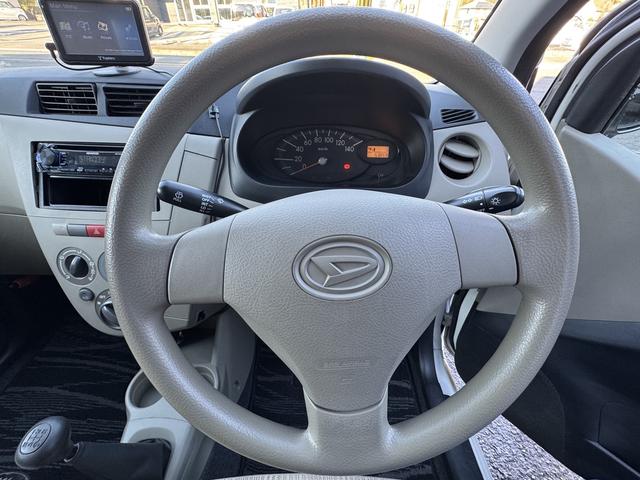 ミラ Xスペシャル 5速マニュアル ポータブルナビ ETC キーレス(12枚目)