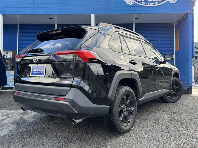 RAV4 アドベンチャー オフロードパッケージ アルパイン9インチナビ フルセグTV バックモニター BSM PCS LTA クルーズコントロール ETC スマートキー 専用アップサス プレミアブロンズ1年保証(9枚目)