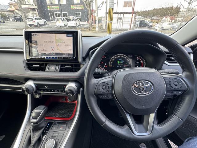 RAV4 アドベンチャー オフロードパッケージ アルパイン9インチナビ フルセグTV バックモニター BSM PCS LTA クルーズコントロール ETC スマートキー 専用アップサス プレミアブロンズ1年保証(10枚目)