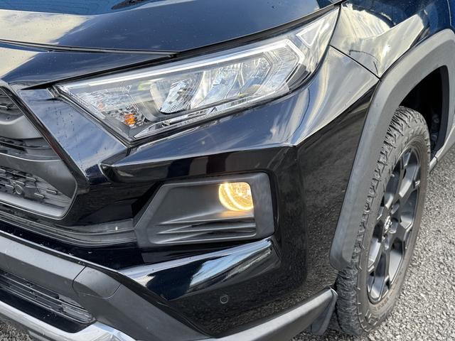 RAV4 アドベンチャー オフロードパッケージ アルパイン9インチナビ フルセグTV バックモニター BSM PCS LTA クルーズコントロール ETC スマートキー 専用アップサス プレミアブロンズ1年保証(45枚目)