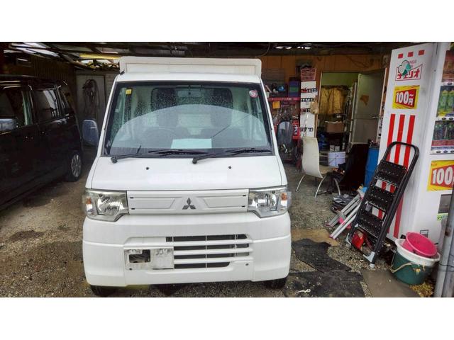 ミニキャブトラック 総額43万ATキヤブシャシフロアツキ左右スライドリア観音(2枚目)