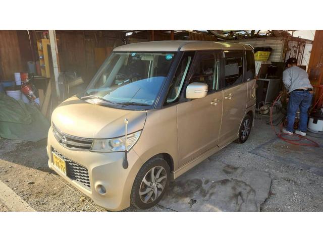 ルークス ハイウェイスターターボ　総額１６万ターボ左右電ＰスラアルミＥＴＣテレビエアロ（3枚目）