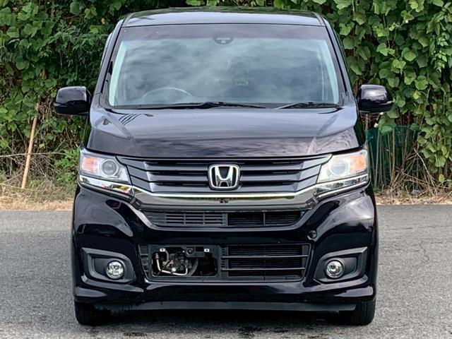 N-WGNカスタム G・Aパッケージ タイミングチェーン スマートキー プッシュスタート ベンチシート アイドリングストップ クルーズコントロール 衝突軽減ブレーキ HIDヘッドライト 純正アルミホイール 電動格納ミラー(2枚目)