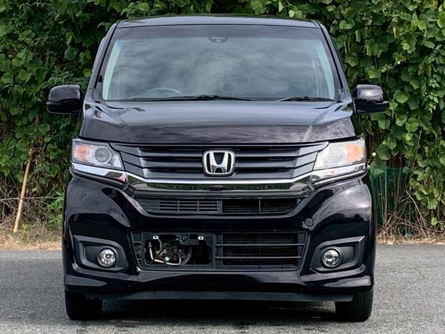 N-WGNカスタム G・Aパッケージ タイミングチェーン スマートキー プッシュスタート ベンチシート アイドリングストップ クルーズコントロール 衝突軽減ブレーキ HIDヘッドライト 純正アルミホイール 電動格納ミラー(3枚目)