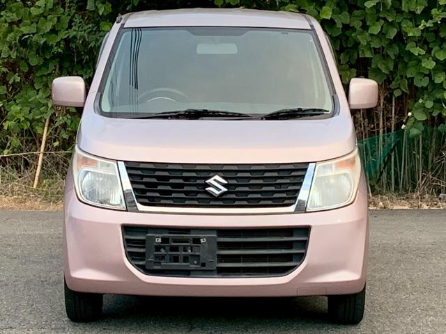 ワゴンＲ ＦＸ　タイミングチェーン　キーレス　ベンチシート　アイドリングストップ　シートヒーター　社外アルミホイール　電動格納ミラー（2枚目）