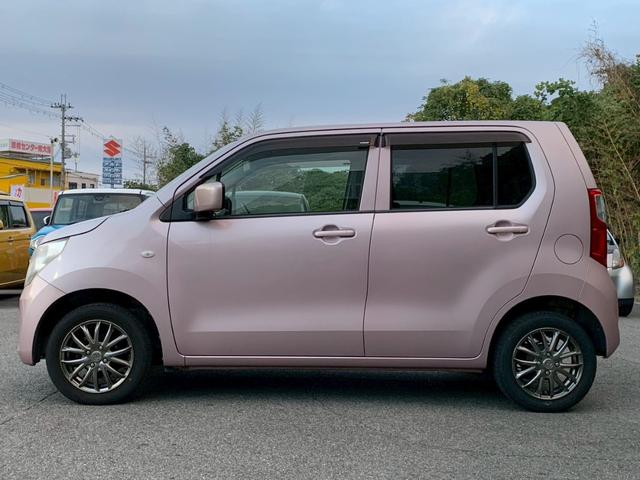 ワゴンＲ ＦＸ　タイミングチェーン　キーレス　ベンチシート　アイドリングストップ　シートヒーター　社外アルミホイール　電動格納ミラー（8枚目）