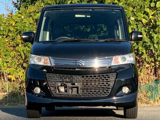 パレットSW リミテッド タイミングチェーン 左後パワースライドドア スマートキー プッシュスタート ベンチシート ナビ ETC HIDヘッドライト 純正アルミホイール 電動格納ミラー(4枚目)