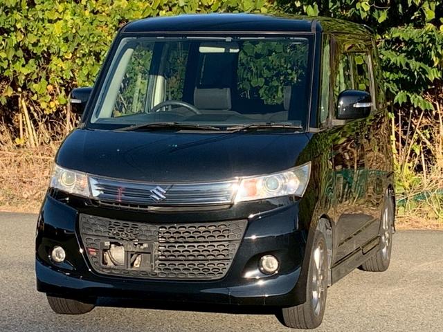 パレットSW リミテッド タイミングチェーン 左後パワースライドドア スマートキー プッシュスタート ベンチシート ナビ ETC HIDヘッドライト 純正アルミホイール 電動格納ミラー(5枚目)