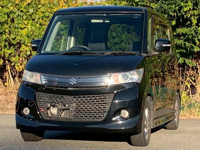 パレットSW リミテッド タイミングチェーン 左後パワースライドドア スマートキー プッシュスタート ベンチシート ナビ ETC HIDヘッドライト 純正アルミホイール 電動格納ミラー(6枚目)