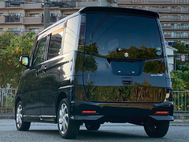 パレットSW リミテッド タイミングチェーン 左後パワースライドドア スマートキー プッシュスタート ベンチシート ナビ ETC HIDヘッドライト 純正アルミホイール 電動格納ミラー(13枚目)