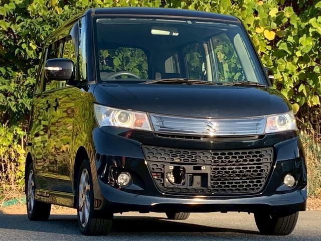 パレットSW リミテッド タイミングチェーン 左後パワースライドドア スマートキー プッシュスタート ベンチシート ナビ ETC HIDヘッドライト 純正アルミホイール 電動格納ミラー(24枚目)