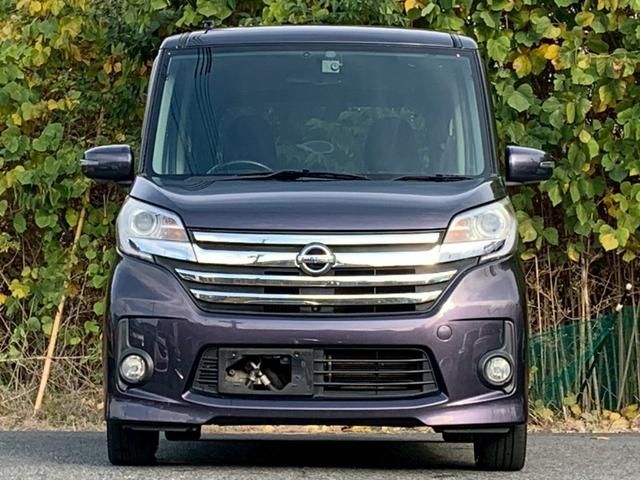 デイズルークス ハイウェイスター ターボ タイミングチェーン ターボ 両側パワースライドドア スマートキー プッシュスタート ベンチシート アラウンドビューモニター ナビ TV Bluetooth ETC HIDライト 純正アルミ 電格ミラー(4枚目)