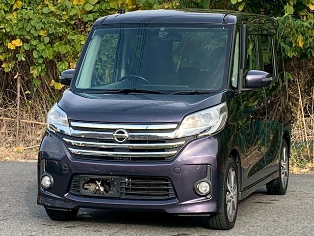 デイズルークス ハイウェイスター ターボ タイミングチェーン ターボ 両側パワースライドドア スマートキー プッシュスタート ベンチシート アラウンドビューモニター ナビ TV Bluetooth ETC HIDライト 純正アルミ 電格ミラー(5枚目)