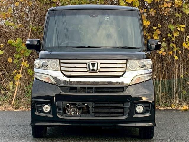 Ｎ－ＢＯＸカスタム Ｇ　ＳＳパッケージ　タイミングチェーン　両側パワースライドドア　スマートキー　プッシュスタート　ベンチシート　ナビ　バックカメラ　ＴＶ　Ｂｌｕｅｔｏｏｔｈ　ＥＴＣ　ＨＩＤヘッドライト　純正アルミホイール　電動格納ミラー（3枚目）