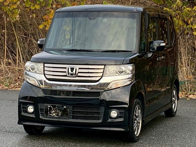 Ｎ－ＢＯＸカスタム Ｇ　ＳＳパッケージ　タイミングチェーン　両側パワースライドドア　スマートキー　プッシュスタート　ベンチシート　ナビ　バックカメラ　ＴＶ　Ｂｌｕｅｔｏｏｔｈ　ＥＴＣ　ＨＩＤヘッドライト　純正アルミホイール　電動格納ミラー（5枚目）