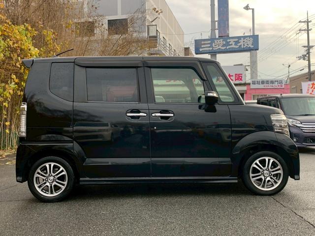 Ｎ－ＢＯＸカスタム Ｇ　ＳＳパッケージ　タイミングチェーン　両側パワースライドドア　スマートキー　プッシュスタート　ベンチシート　ナビ　バックカメラ　ＴＶ　Ｂｌｕｅｔｏｏｔｈ　ＥＴＣ　ＨＩＤヘッドライト　純正アルミホイール　電動格納ミラー（18枚目）