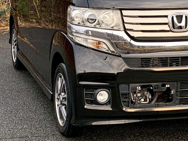 Ｎ－ＢＯＸカスタム Ｇ　ＳＳパッケージ　タイミングチェーン　両側パワースライドドア　スマートキー　プッシュスタート　ベンチシート　ナビ　バックカメラ　ＴＶ　Ｂｌｕｅｔｏｏｔｈ　ＥＴＣ　ＨＩＤヘッドライト　純正アルミホイール　電動格納ミラー（25枚目）