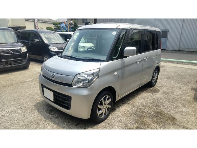 スペーシア Ｇ　スマートキー　新品タイヤ　ナビ　ＴＶ　ＥＴＣ（2枚目）