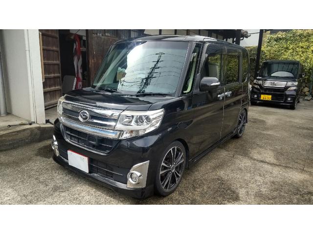 タント カスタムＲＳ　トップエディションＳＡＩＩ　８インチナビＴＶ　車高調　１６インチアルミ　両側パワースライド　バックカメラ（2枚目）