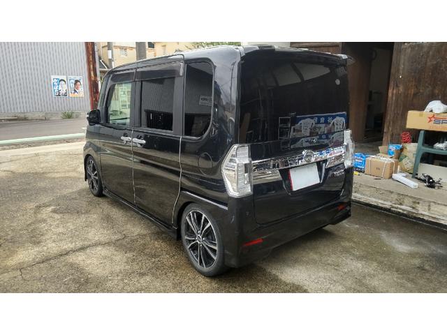 タント カスタムＲＳ　トップエディションＳＡＩＩ　８インチナビＴＶ　車高調　１６インチアルミ　両側パワースライド　バックカメラ（3枚目）