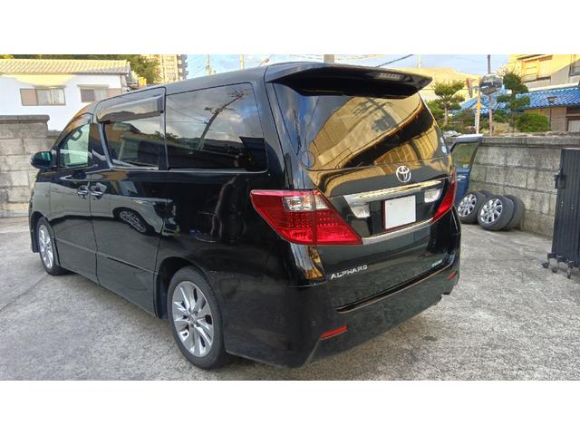 アルファード 240S ストラーダ9インチナビ 7人乗り パワースライド 純正アルミ(3枚目)