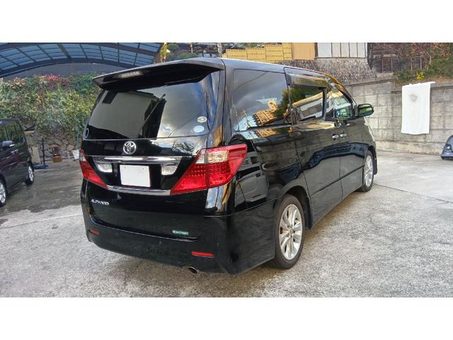 アルファード 240S ストラーダ9インチナビ 7人乗り パワースライド 純正アルミ(4枚目)