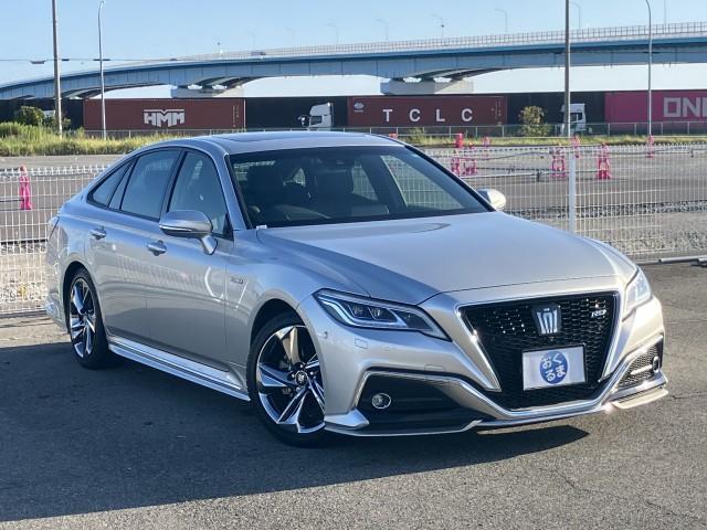 クラウンハイブリッド ＲＳアドバンス　本革シート　パノラミックビュー　パーキングＳ　★オプション装備車★純正エアロスポイラー【フロント・リヤ】★電動ムーンルーフ【チルト・スライド式】★パノラミックビューモニター★インテリジェントパーキングサポート★黒本革メモリーパワーシート（19枚目）
