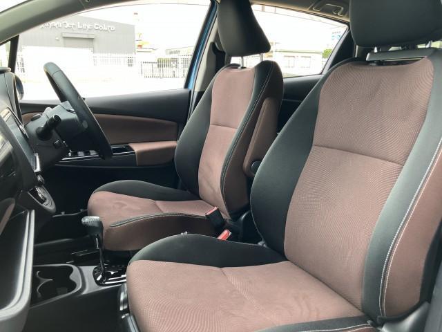 ヴィッツ ハイブリッドU 内装色・バレルブラウンインテリア ★オプション装備車★トヨタセーフティセンス★マルチインフォメーションディスプレイ★革巻きステアリングスイッチ付★クルーズコントロール★純正9インチSDナビTV★Blue tooth(22枚目)