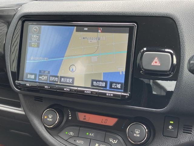 ヴィッツ ハイブリッドU 内装色・バレルブラウンインテリア ★オプション装備車★トヨタセーフティセンス★マルチインフォメーションディスプレイ★革巻きステアリングスイッチ付★クルーズコントロール★純正9インチSDナビTV★Blue tooth(36枚目)