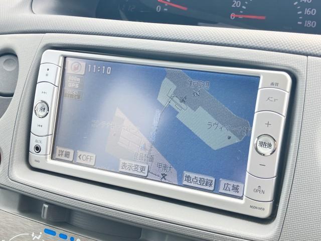 シエンタ Ｘリミテッド　３列シート７人乗り　純正エアロ　ＳＤナビＴＶ　★ＤＶＤ再生付★ＣＤオーディオ★バックガイドモニター★オプションセンターコンソールボックス付★エントリーキーレス★左側パワースライドドア★電動格納式リモコンドアミラー（5枚目）