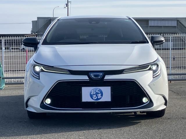 カローラツーリング ハイブリッド　ダブルバイビー　ハンドル＆シート・ヒーター付　★オプション装備車★ホワイトパールクリスタルシャイン・ボディカラー【０７０】★内装シート色・ブラックインテリア★セーフティセンス★ブラインドスポットモニター（12枚目）