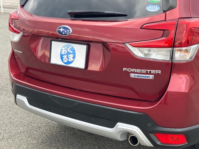 フォレスター アドバンス　４ＷＤ　本革シート　サンルーフ　★ダイヤトーンサウンド８インチビルトインナビＴＶ★Ｂｌｕｅ　ｔｏｏｔｈ★ＥＴＣ【ナビ連動式】★フロント・サイドビュー＆バックモニター★スマートリヤビューミラー付★ドライブレコーダー付（64枚目）