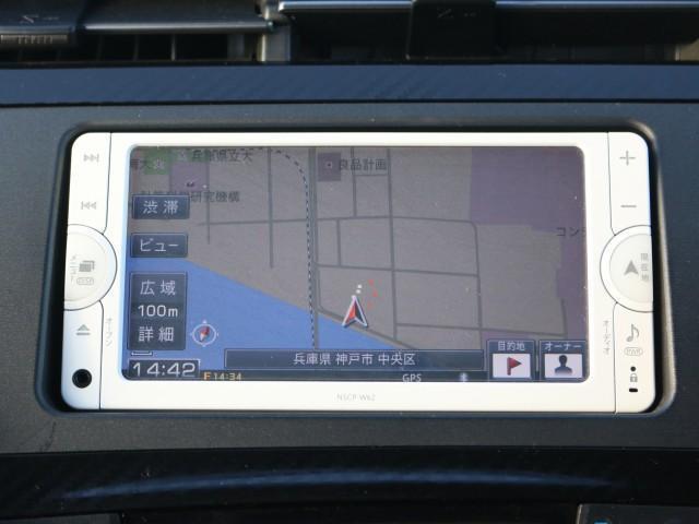 プリウス Sツーリングセレクション・G’s 専用18AW ★純正SDナビTV★Blue tooth★ビルトインETC★バックガイドモニター★G’s専用革巻きステアリングスイッチ付★G’s専用スポーツシート★スマートキー・プッシュスタート(6枚目)