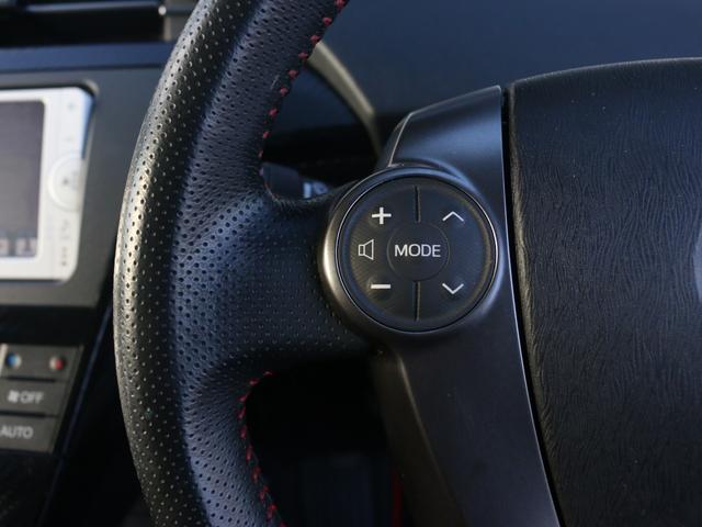 プリウス Sツーリングセレクション・G’s 専用18AW ★純正SDナビTV★Blue tooth★ビルトインETC★バックガイドモニター★G’s専用革巻きステアリングスイッチ付★G’s専用スポーツシート★スマートキー・プッシュスタート(34枚目)